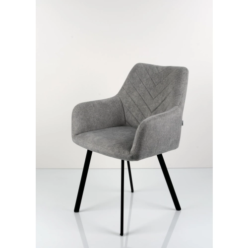 Krzesło DELUXE KR-163 Tkanina STRONG 14 Noga Metalowa
